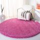 Baby Pink Handwoven Home Carpet